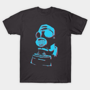 Colour Graphic Gasmask T-Shirt